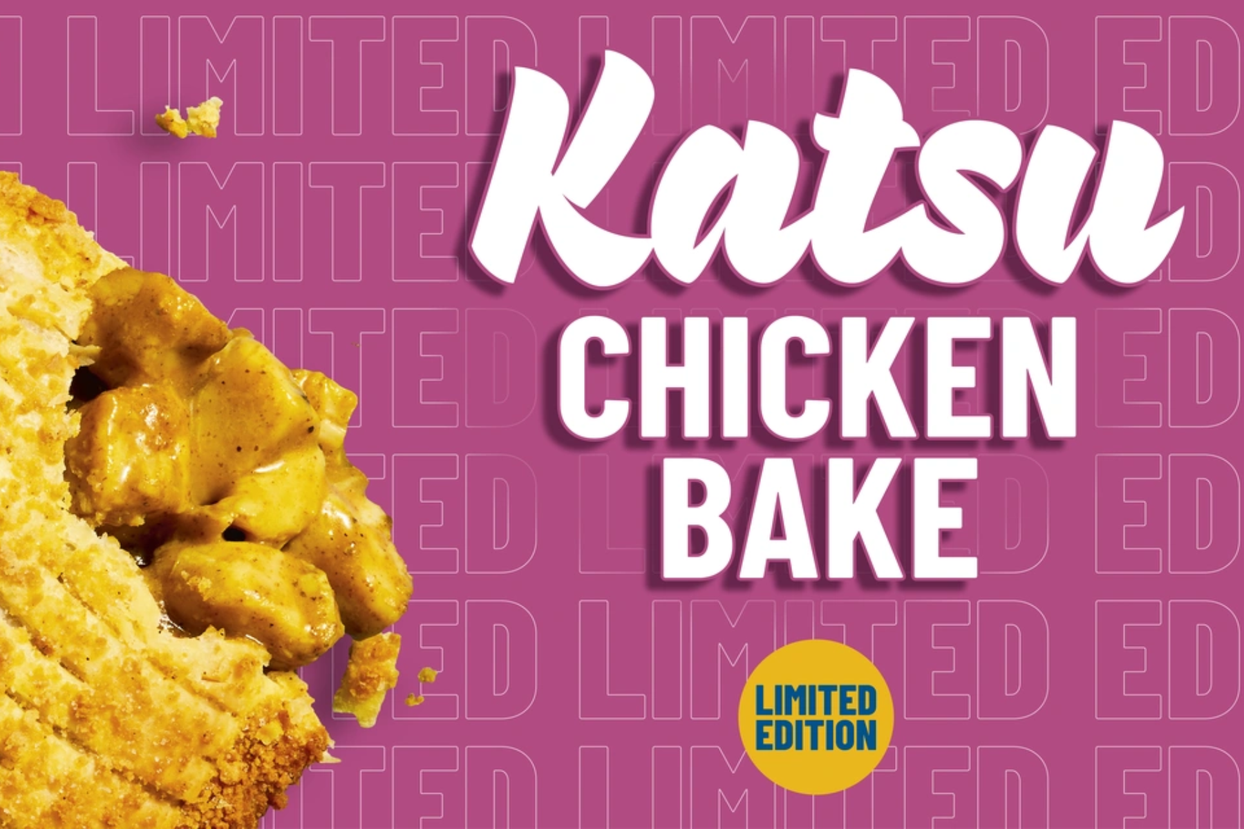 Try Greggs’ Katsu Chicken Bake