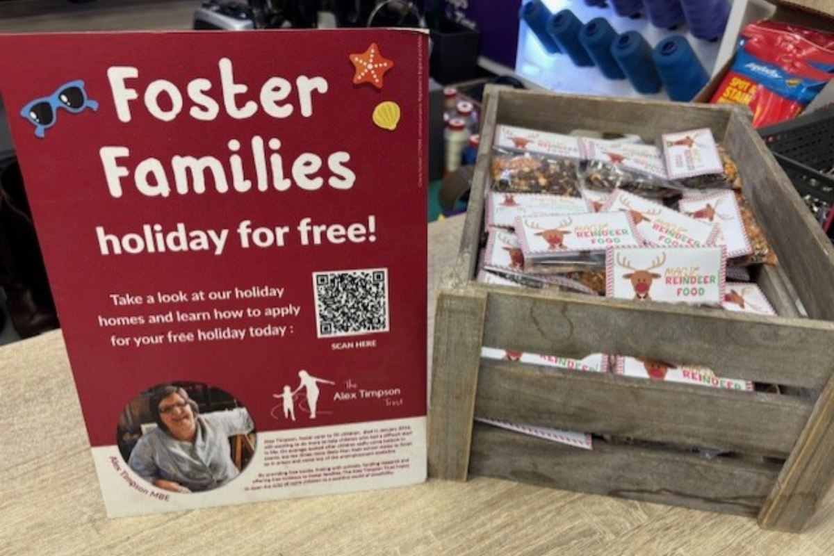 Support Foster Families with Magic Reindeer Food