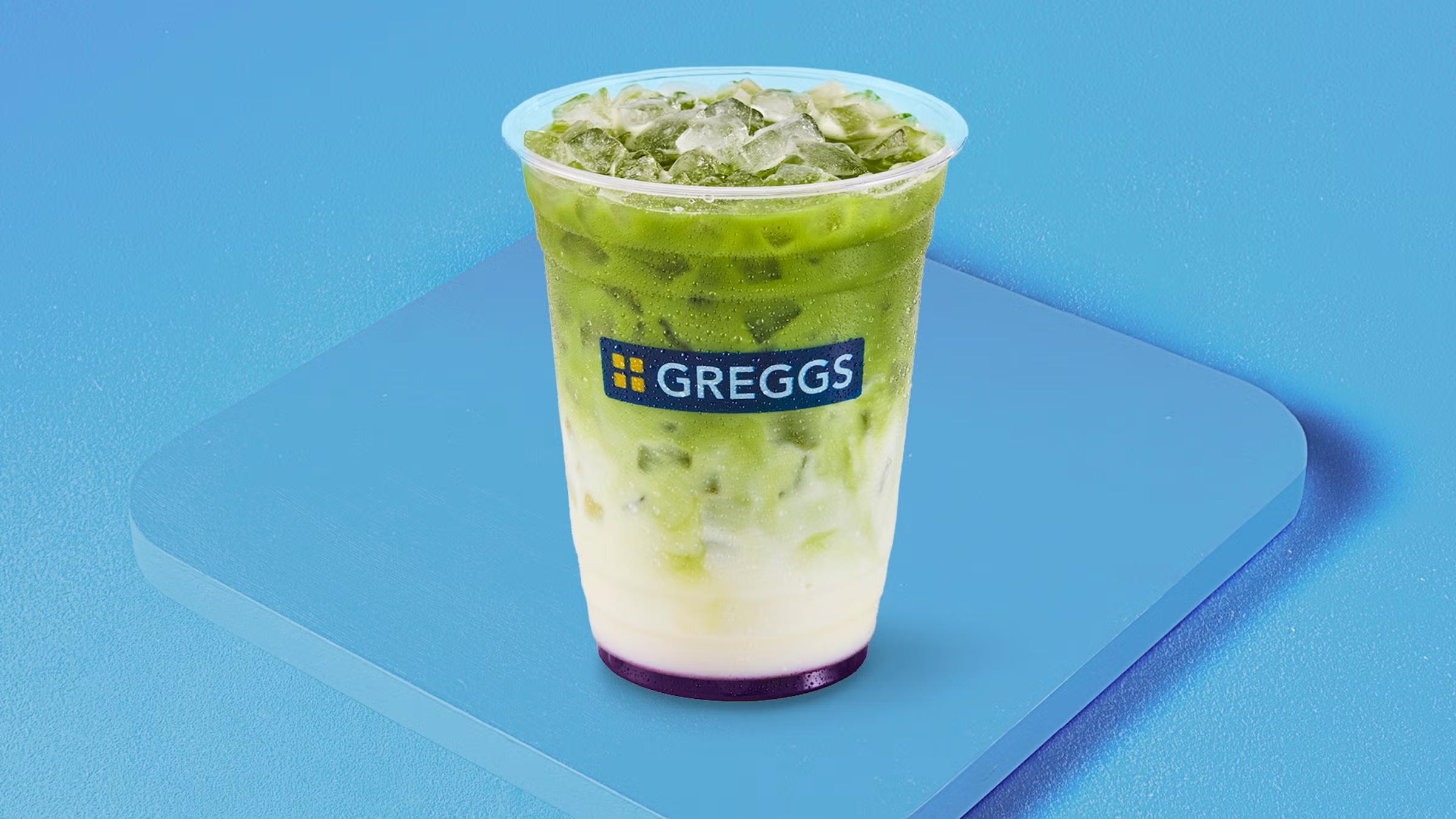 Greggs launches new Iced Blueberry Matcha